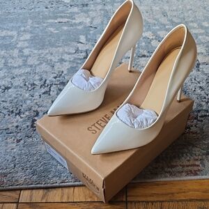 Steve Madden Women's White Heels